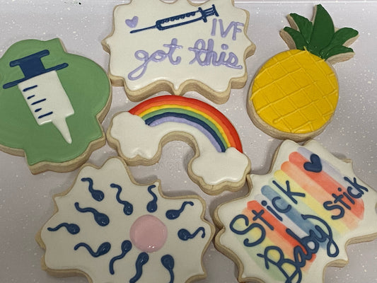 Custom IVF Cookies