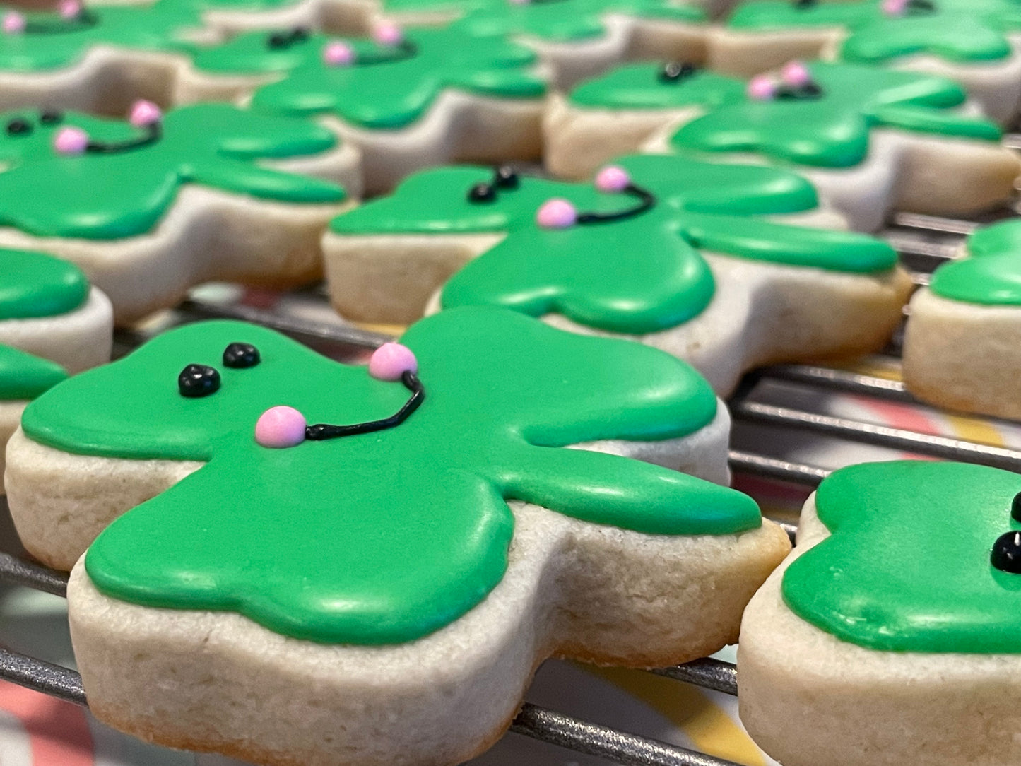 St. Patricks Day Shamrock Bundle (2 Cookies Per Bundle)