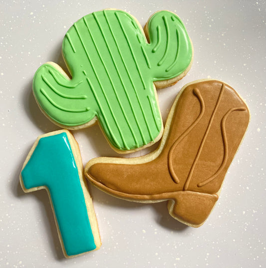 Custom Children’s Western Cookies